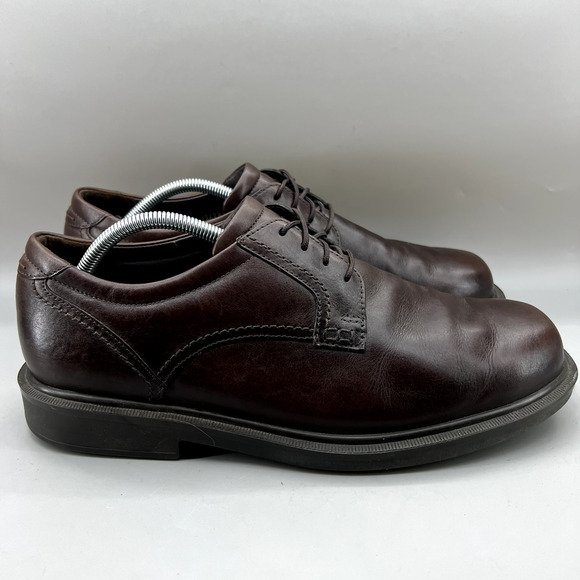 SAS Ambassador Oxford Shoes Men's Size 12 M Brown Leather Low Top Comfort Casual - Picture 1 of 8